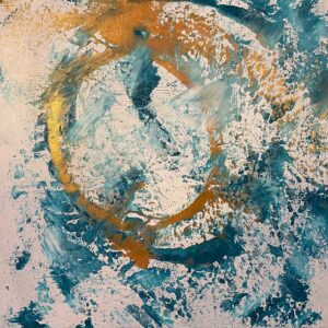 Konst galleri online "Polarguld 1" av Ulrika Vargtand