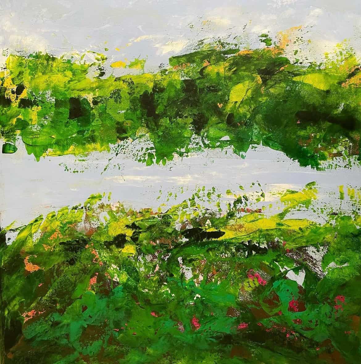 Konst galleri online "Polarguld 1" av Ulrika Vargtand